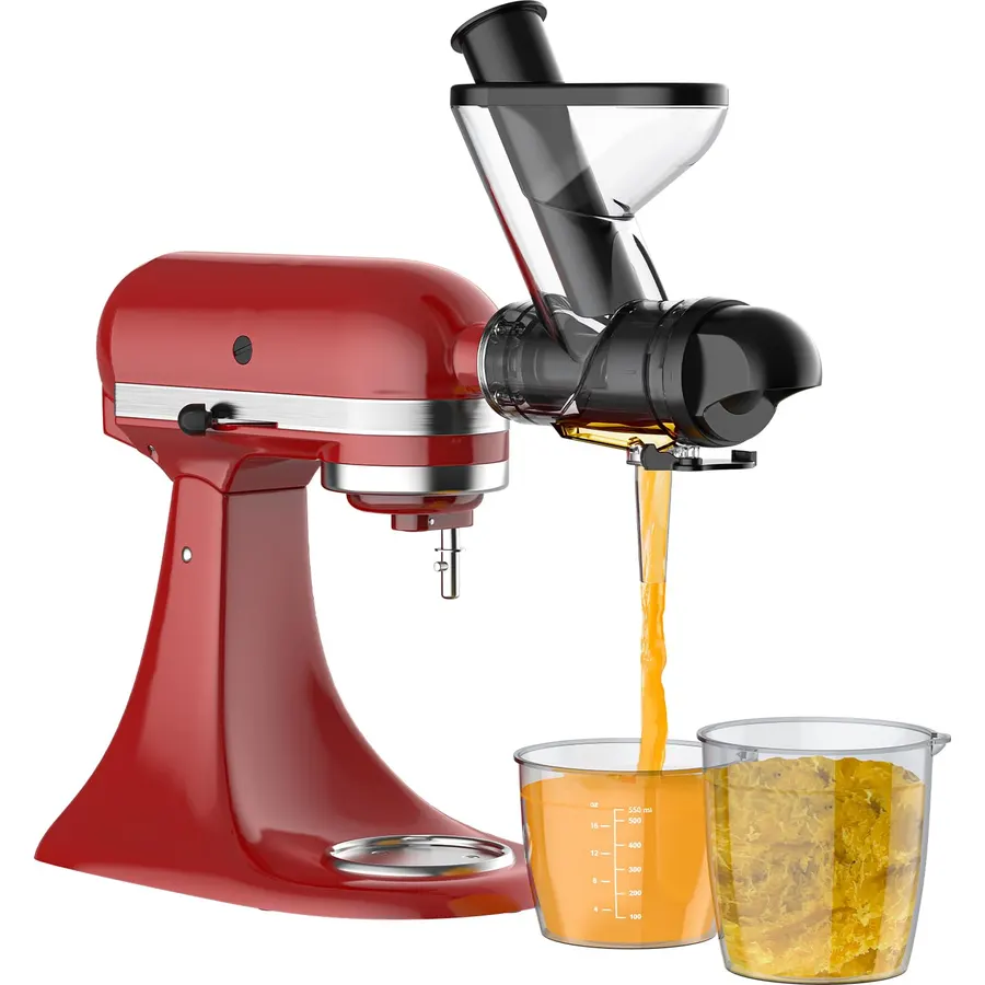 Juicer Attachment for KitchenAid Stand Mixer with 2 Size Reamer