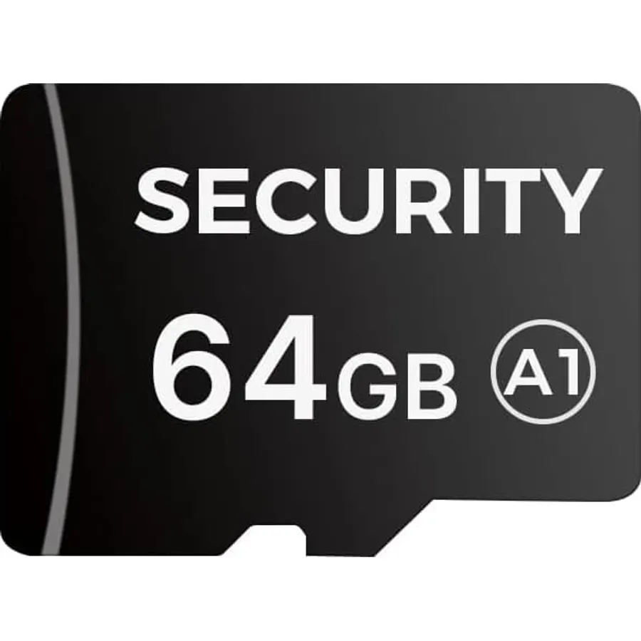 Hiseeu Micro 64GB SD Card for Cameras, Read 90MB/sec, Write 25MB/sec, Memory Card for Security Cameras Indoor Outdoor, Action Camera, Dash Camera, Steam Deck, Switch