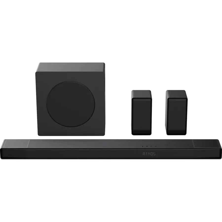 Yamaha Audio YHT-4950U 4K Ultra HD 5.1-Channel Home Theater System with 8" 50W RMS Powered Subwoofer Speakers, AV Receiver, True Surround Sound with Bluetooth Music Streaming (Black)