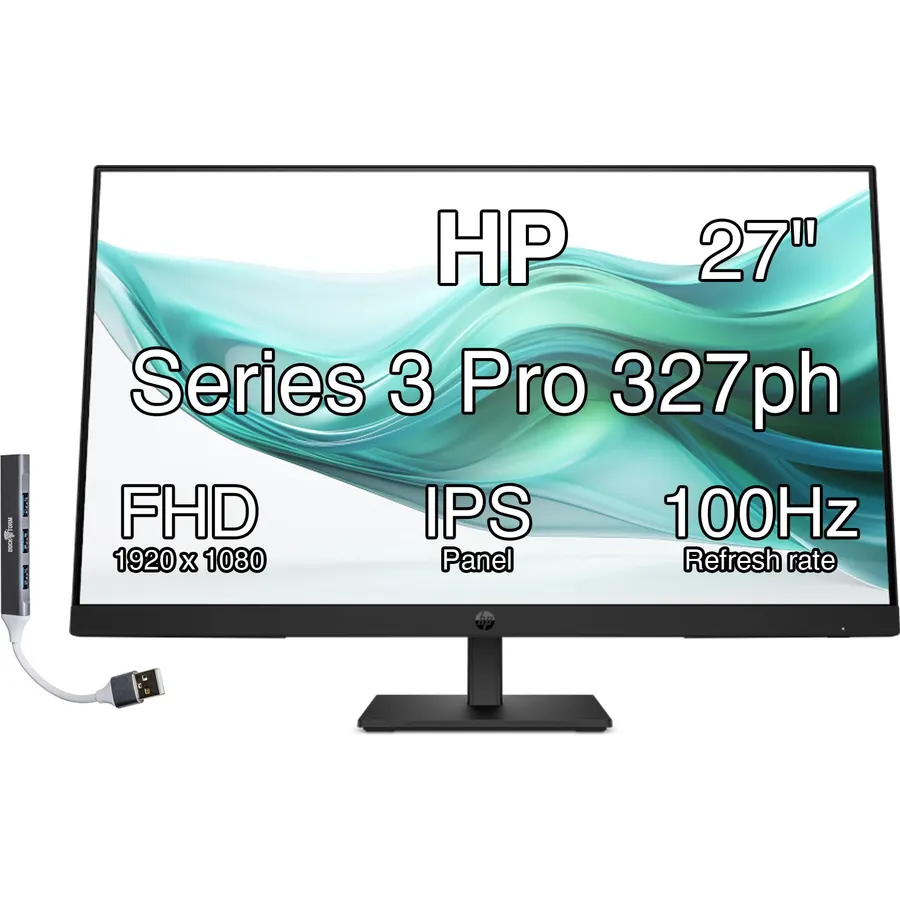 HP Series 3 Pro 327ph 27" IPS w/5ms Response Time, Flicker Free Monitor