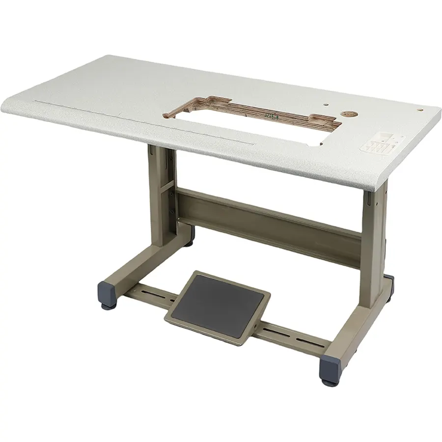 Industrial Sewing Machine Table Top with Foot Petals Compatible with Juki DDL-8000 5550, 8500, 8700 Direct-Drive Flat Machine