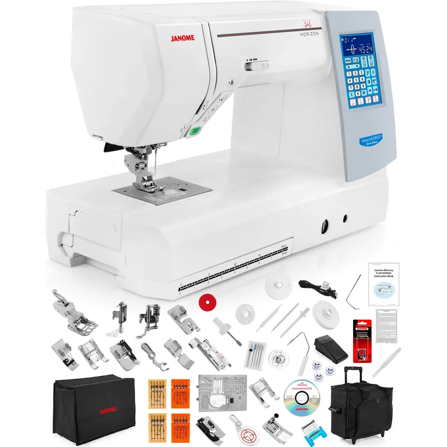 Janome Memory Craft Horizon 8200QCP Special Edition