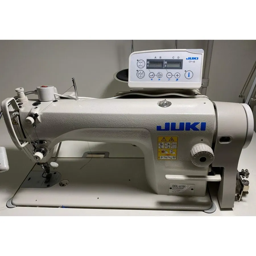 Juki DDL-8700-7 Complete Under Trimmer CP-18 Panel Table, Stand Fully Assembled