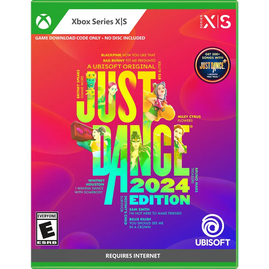 Just Dance 2024 Edition - Amazon Exclusive Bundle | Xbox Series X (Code in Box & Ubisoft Connect Code)