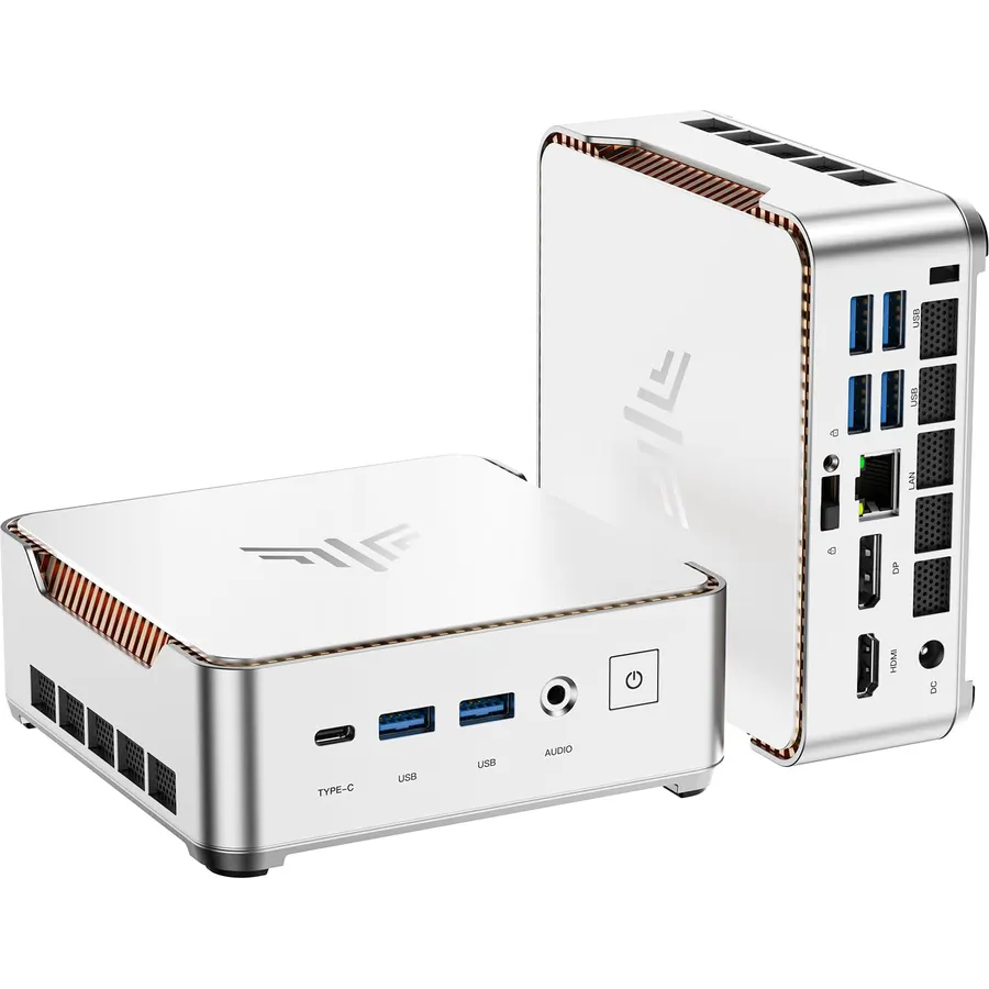 KAMRUI Pinova P2 Mini PC, AMD Ryzen 7330U(4 Cores, 8 Threads, Up to 4.3GHz), 16GB RAM 256GB SSD, Zen3 Architecture 7nm Processor, 8MB L3 Smart Cache Mini Computers,Triple 4K Display Home/Business