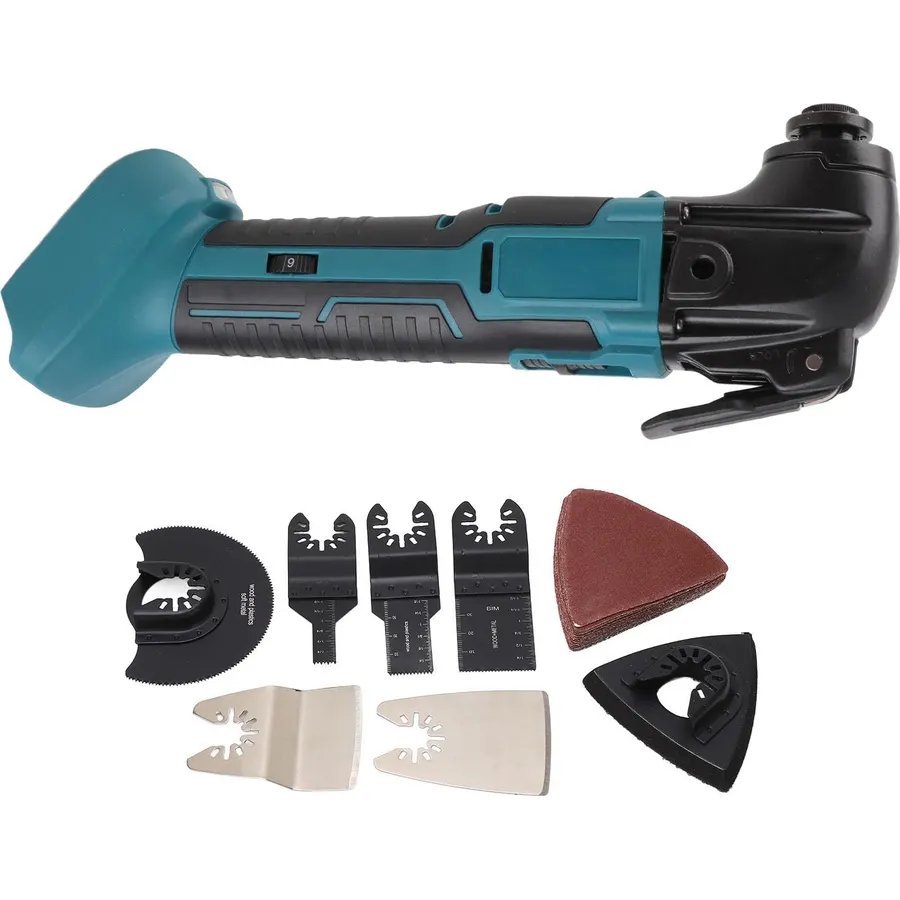 Keenso Oscillating Tool Kit with Adjustable Speed 6000-20000RPM