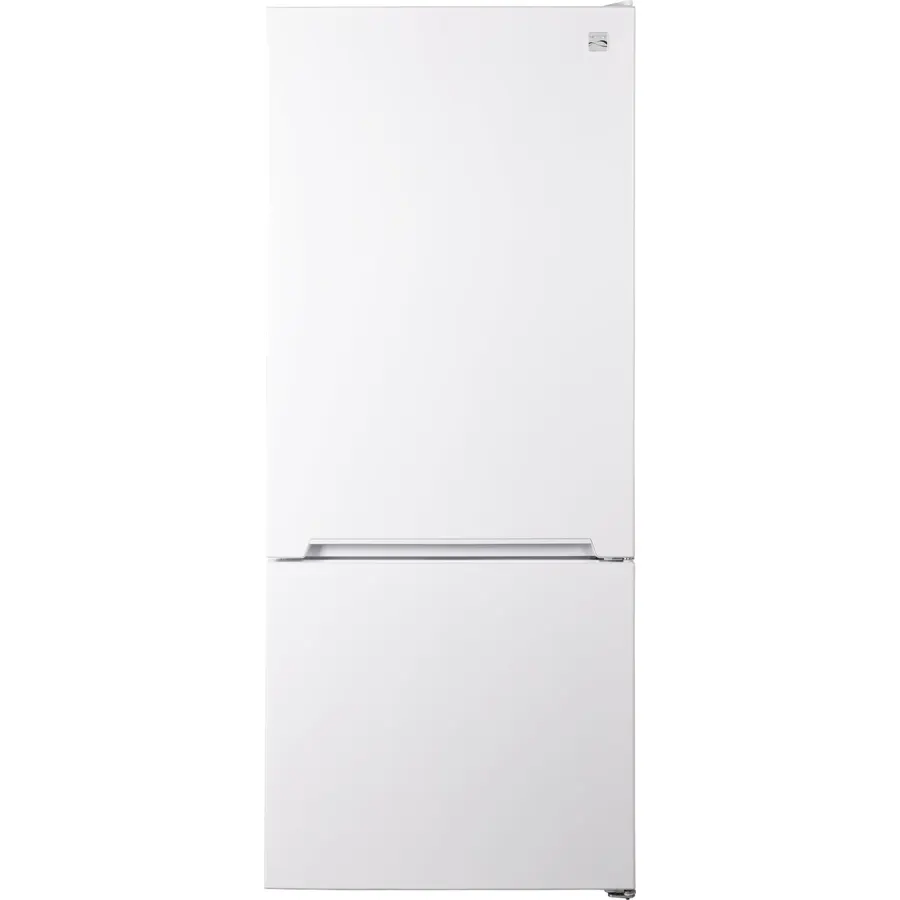 Kenmore 15.1 cu. ft. 28" Wide Bottom Freezer Refrigerator - White