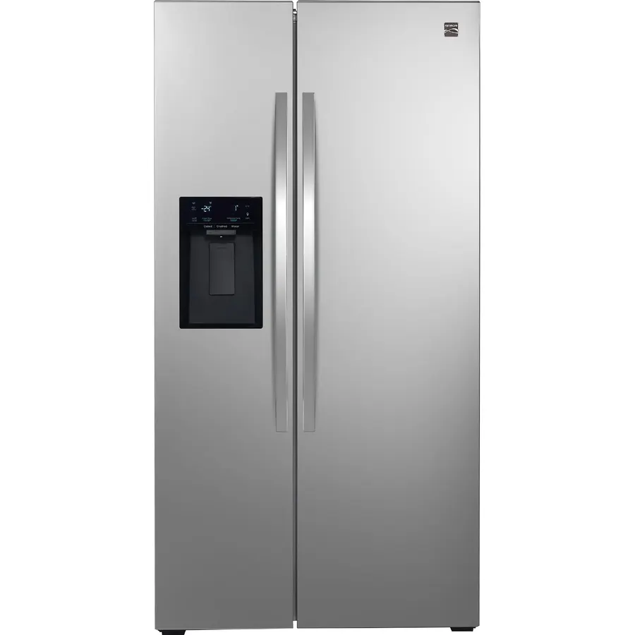 Kenmore 20 cu. ft. 36" Wide Side-by-Side Refrigerator - FPR Stainless Steel