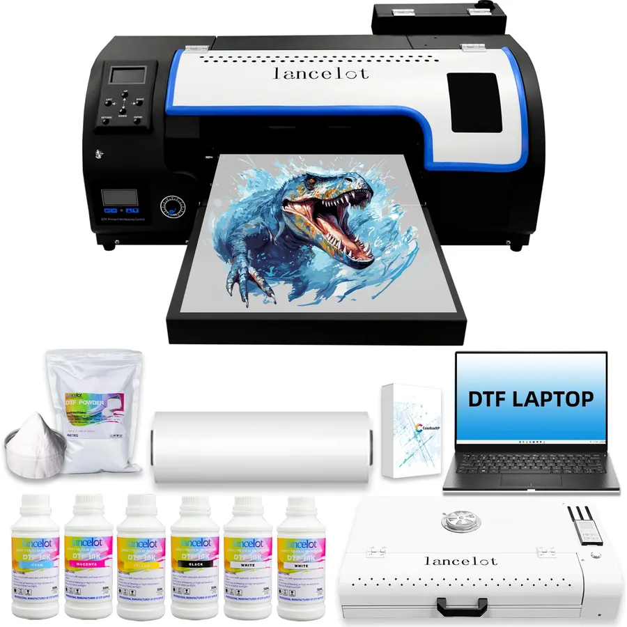 Lancelot M1630 Pro DTF Printer Bundle with Auto Maintenance