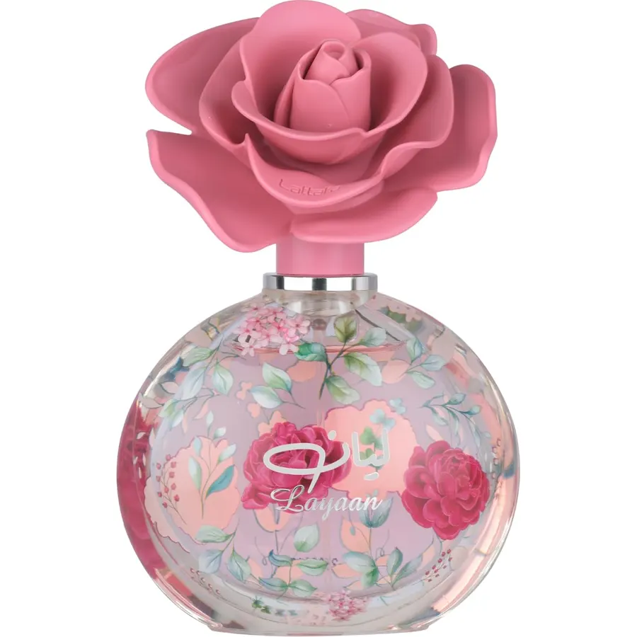 Lattafa Layaan – Fruity, Floral, Woody, Musky – Eau de Parfum Spray Long-Lasting Fragrance for Women, 2.53 Ounce / 75 ml