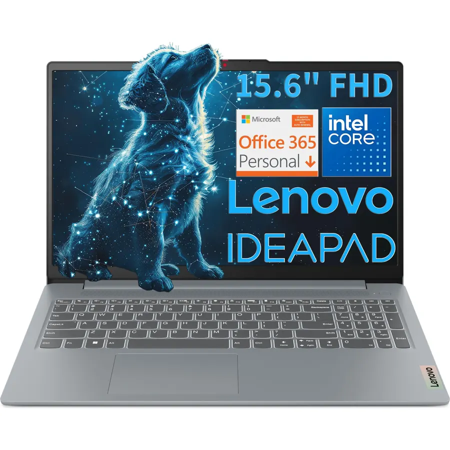 Lenovo V15 15.6" FHD Laptop 2026 Edition, IdeaPad Slim 3i, Intel 4-Core CPU