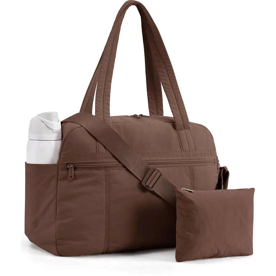 LIGHT FLIGHT Personal Item Travel Bag, Gym Bag for Women, Weekender Duffel