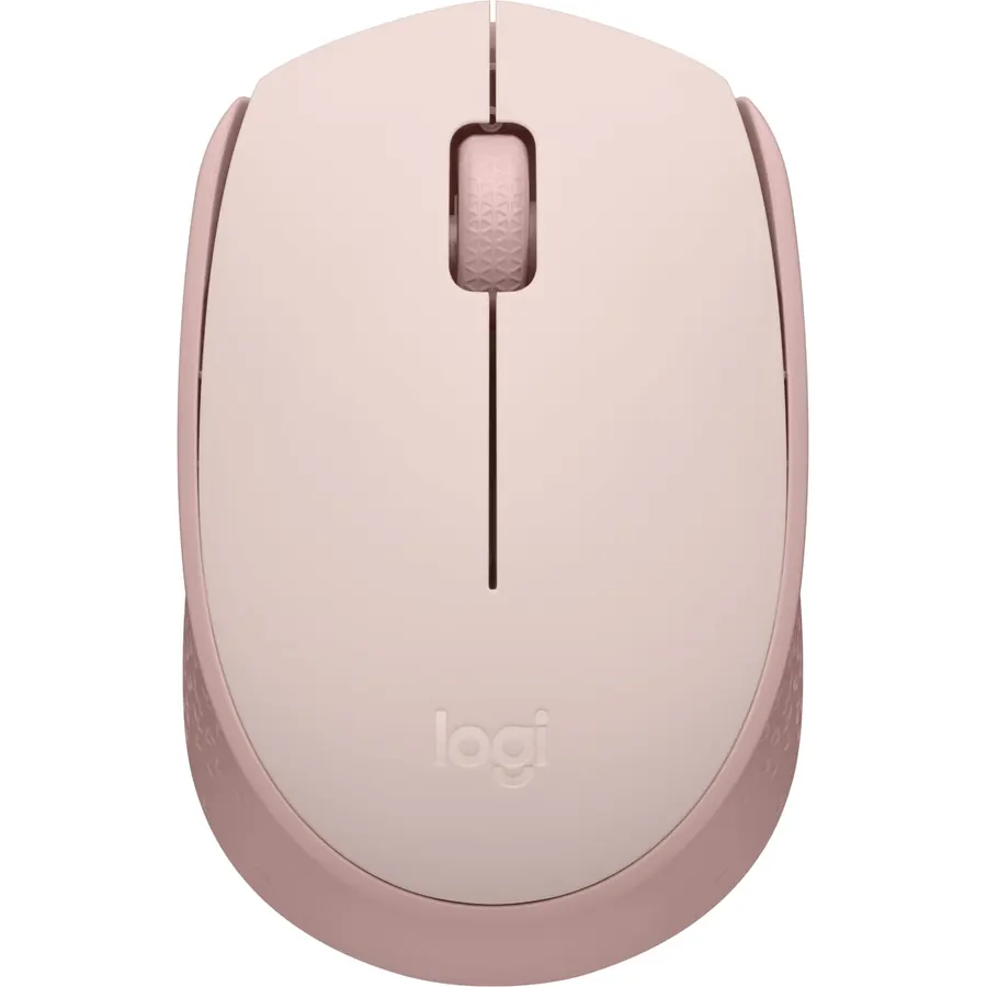 Logitech M317 Compact Ambidextrous 2.4 GHz Wireless Mouse - Black