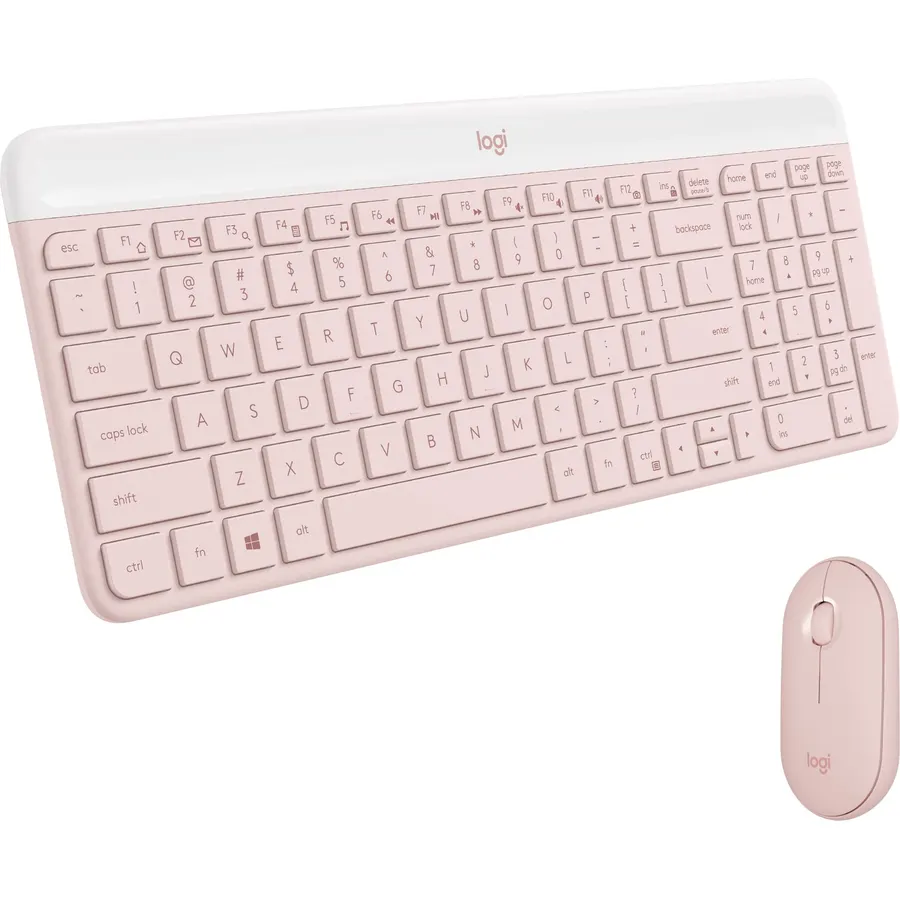 Logitech MK470 Slim Wireless Combo Compact Keyboard and Mouse