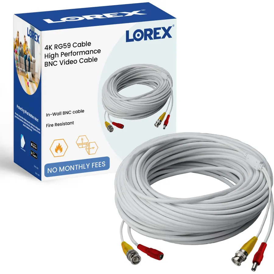 Lorex High Performance BNC Video/Power Cable