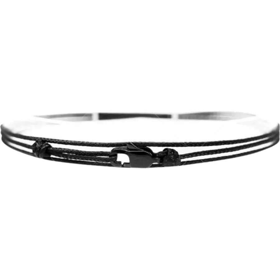 Made by Nami Nautical Rope Bracelet for Men Waterproof & Adjustable Wrap String Bracelets with Snap Hook Gift for Him