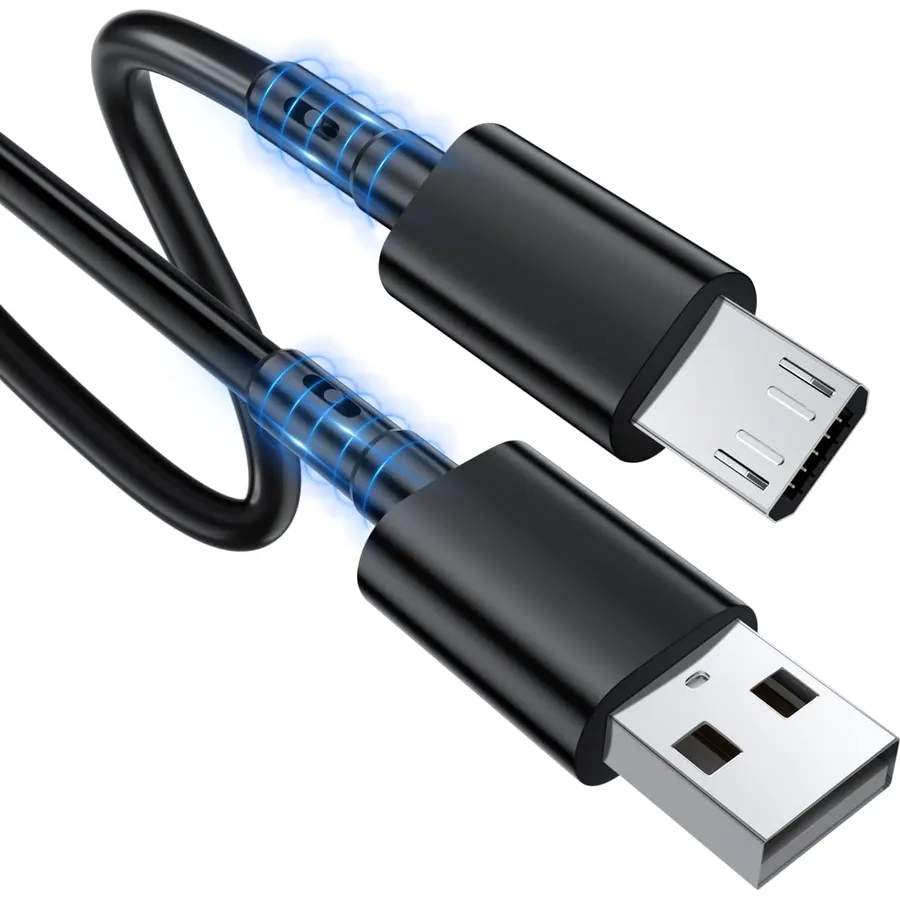 Micro USB Cable for Fire Tablet HD 7 8 10 4th 5th 6th 7th Generation,E-Readers,TV Stick Power Cord for Samsung Galaxy Android Phone Charger Fast Charging Cable Mini PC 6 FT (6.6FT)