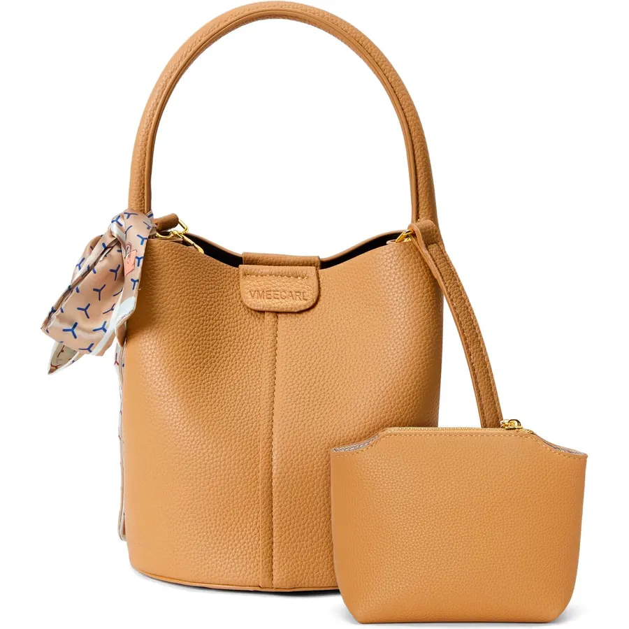 Mini Bucket Bag for Women 7.48 Inch