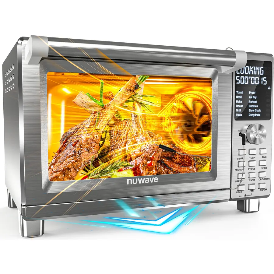 Nuwave Bravo XL Pro Air Fryer Toaster Oven w/Grill Combo, 2026 New System