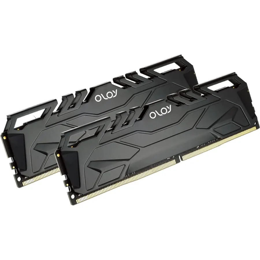 OLOy DDR4 RAM 16GB (2x8GB) Black Owl 2666 MHz CL19 1.2V 288-Pin Desktop UDIMM (MD4U082619BJDA)