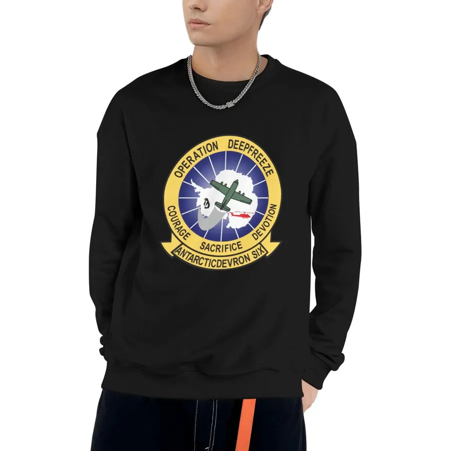 Operation Deep Freeze Men and Women Cotton Crew Neck Sweatshirt