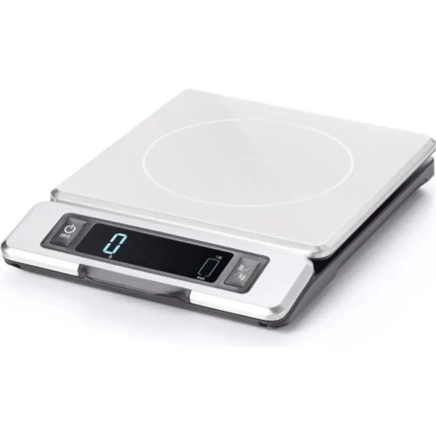 OXO Good Grips 11 Pound Stainless Steel Food Scale with Pull-Out Display