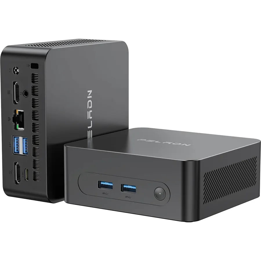 PELADN Mini PC, Intel 7505(up to 3.5GHz),8GB LPDDR4/256GB SSD