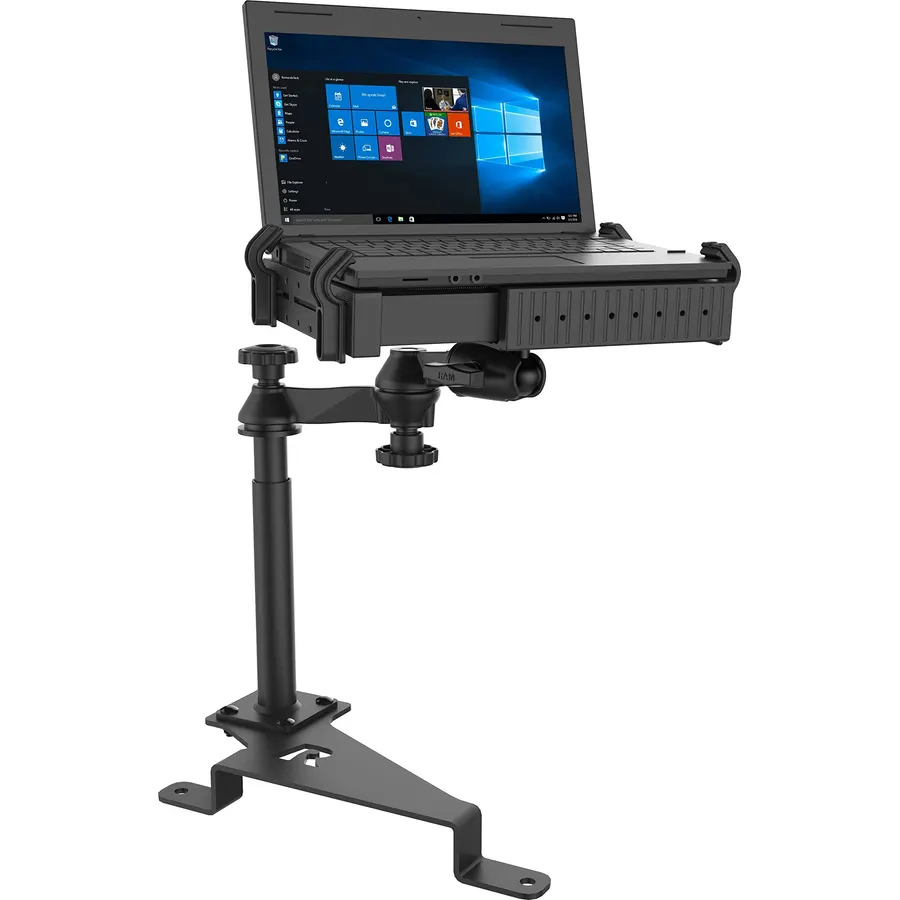 RAM MOUNTS No-Drill Laptop Mount for Ford F-150 & Super Duty Trucks