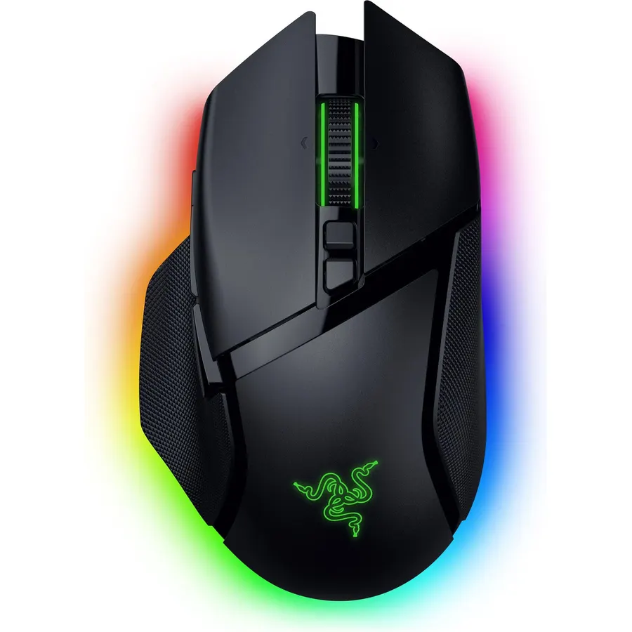 Razer Basilisk V3 Pro 35K Wireless Gaming Mouse, Phantom White