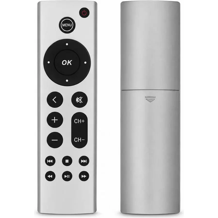 Replacement Remote Control A2169 A1842 A1625 A1427 Compatible with Apple TV 4K HD TV, No Voice Function, No Pairing Required