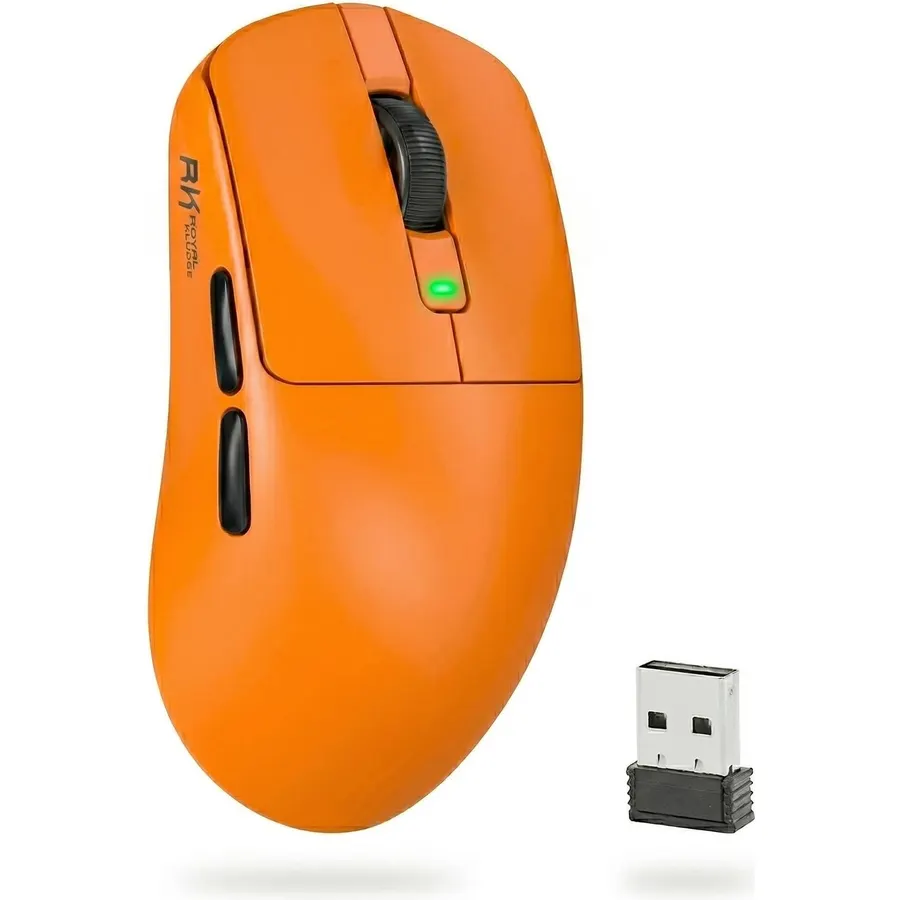 RK ROYAL KLUDGE RK M30 Wireless Gaming Mouse, 43g Ultra-Lightweight Computer Mouse with 2.4GHz/Bluetooth/USB-C, 24000 DPI