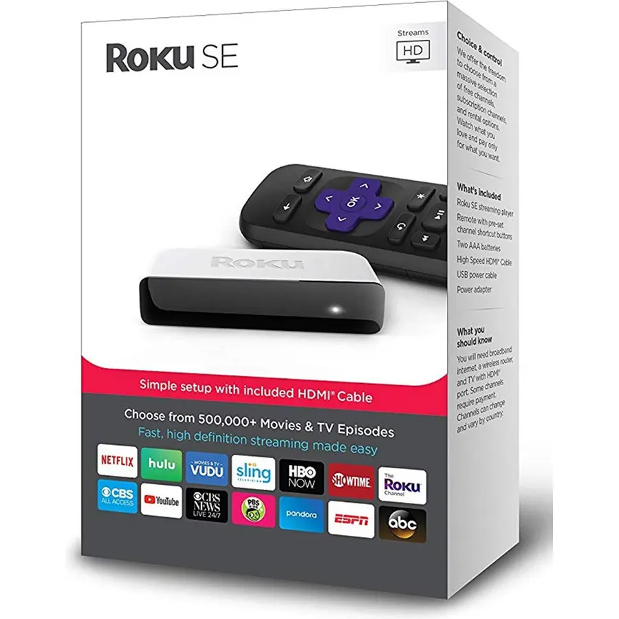 Roku 3900SE SE- Fast High-Definition Streaming. Easy On The Wallet