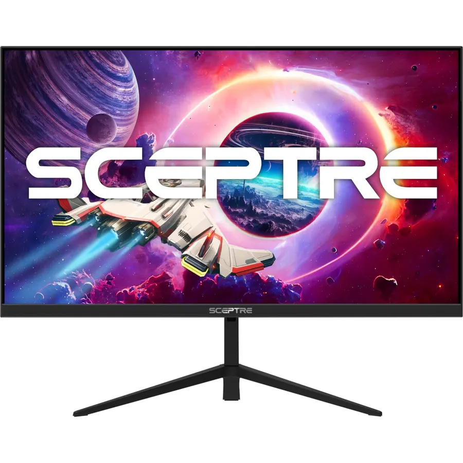Sceptre 27-inch Gaming Monitor 165Hz 144Hz 1ms AMD FreeSync Premium HDMI DisplayPort Build-in Speakers, 99% sRGB Machine Black 2025 (E275B-FWD168 Series)
