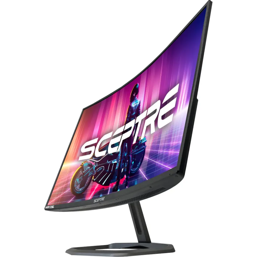 Sceptre Curved 32-Inch Prime Gaming Monitor 1080p 240+Hz, 1ms, 110% sRGB AMD FreeSync Premium Built-in Speakers HDMI DisplayPort Machine Black 2026 (C325B-FWD240.A1 Series)