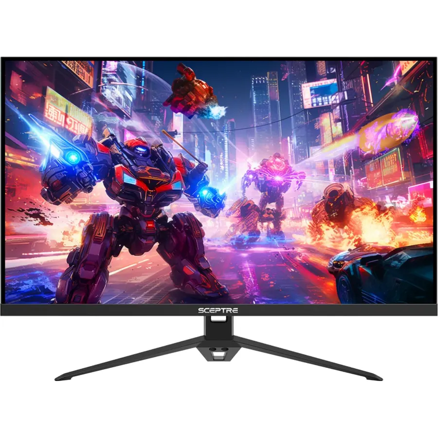 Sceptre New IPS 24-inch Gaming Monitor 180+Hz DP x2 HDMI x2 1ms 100% sRGB Build-in Speakers Machine Black 2026 (E248B-FPT168 Series)