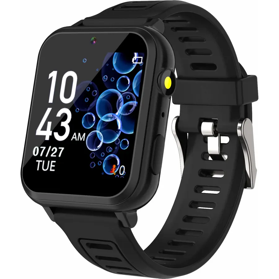 Sedzofan Smart Watch for Kids with 24 Puzzle Games HD Touch Screen Camera Music Player Pedometer Alarm Clock Calculator Flashlight 12/24 hr Kids Watches Gift for 4-12 Year Old Boys Toys for Kid