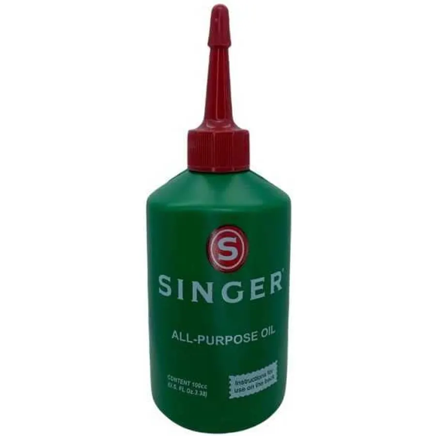 Singer All Purpose Sewing Machine Oil, 3.38-Fluid Ounce