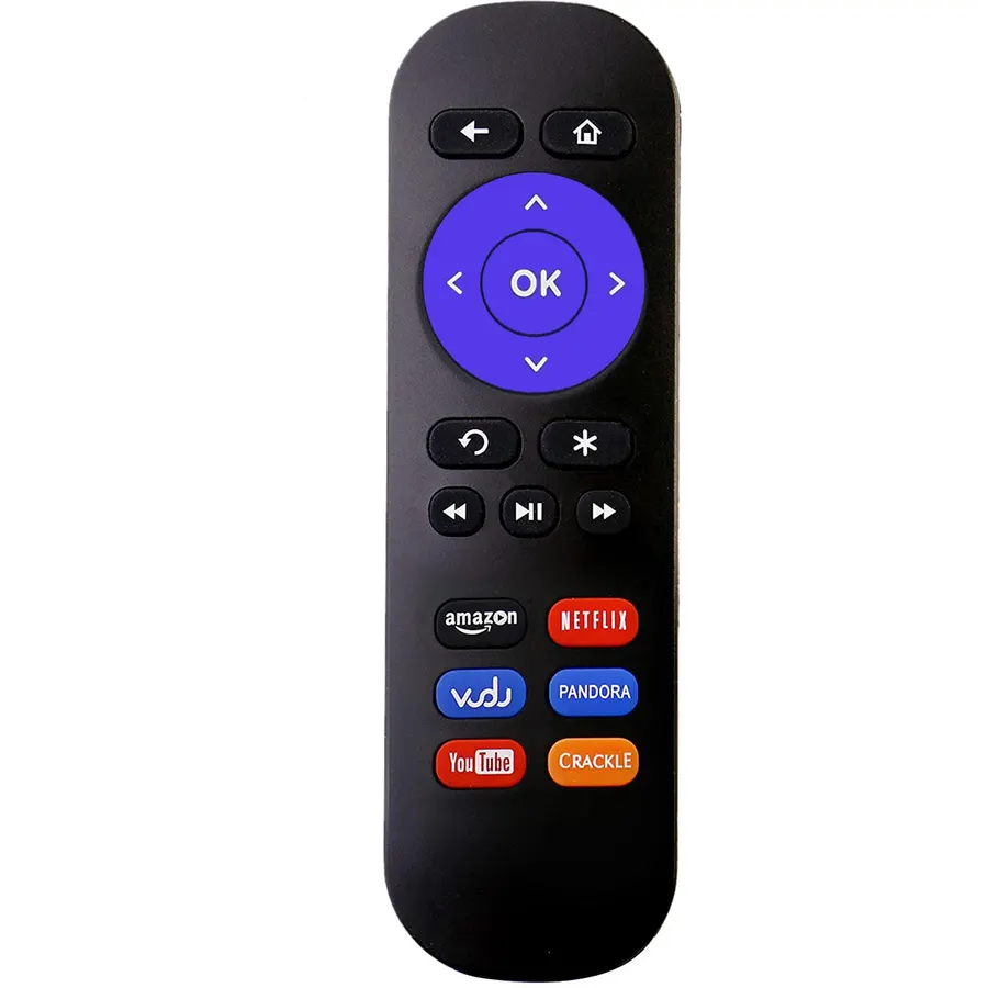 Smartby New Replaced Infrared Remote Control for Roku Streaming Player 1/2/3/4 Lt Hd Xd Xs(Does not work with Roku streaming stick or Roku tv) Roku4-0110