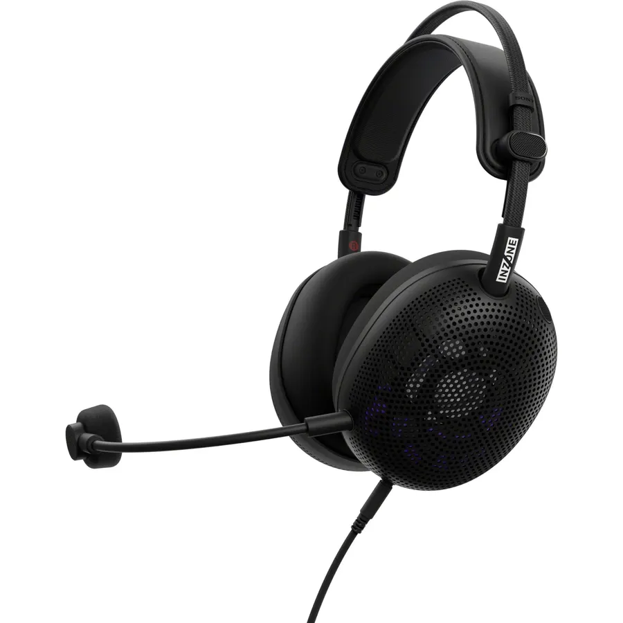 Sony INZONE H6 Air Wired Open-Back Gaming Headset with Mic, Black