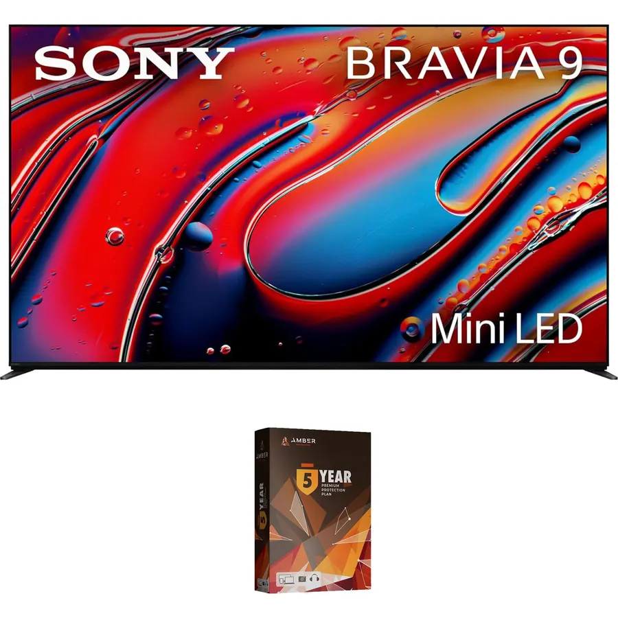 Sony K65XR90 65 Inch XR90 Series Bravia Mini LED HDR QLED 4K Google TV with 5 Year Amber Protection Plan (2024)