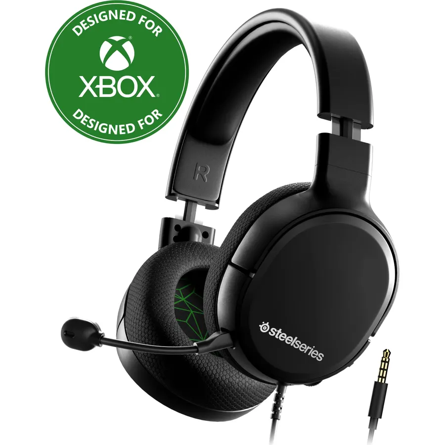 SteelSeries Arctis 1 Wired Gaming Headset – Detachable ClearCast Microphone – Lightweight Steel-Reinforced Headband – For Xbox, PC, PS5, PS4, Nintendo Switch, Mobile