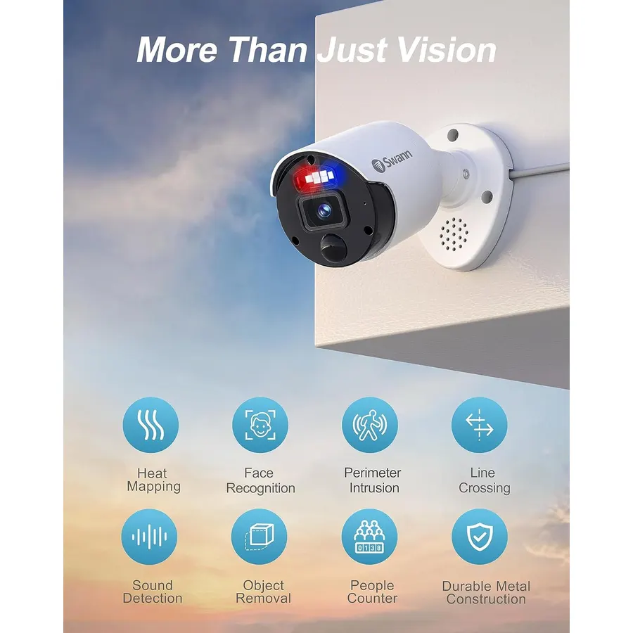 WYZE Cam Pan v4 4K Indoor/Outdoor Security Camera, 360° Pan/Tilt, 8X Zoom