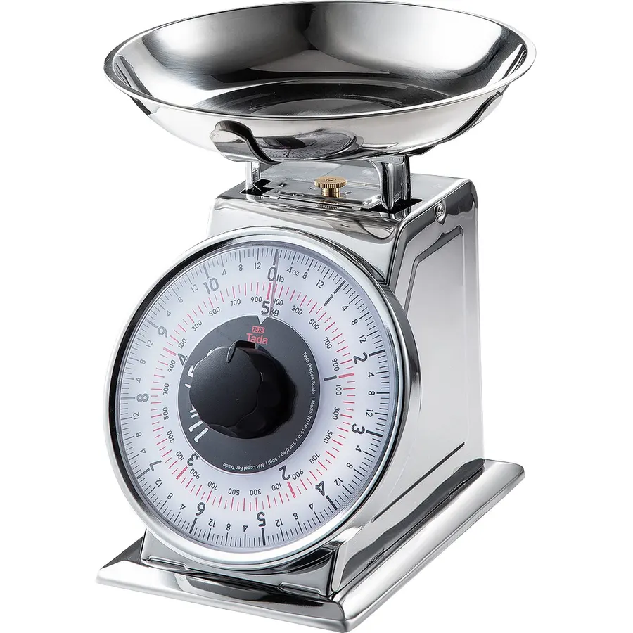 Tada 11lb Analog Mechanical Kitchen Weighing Food Scale