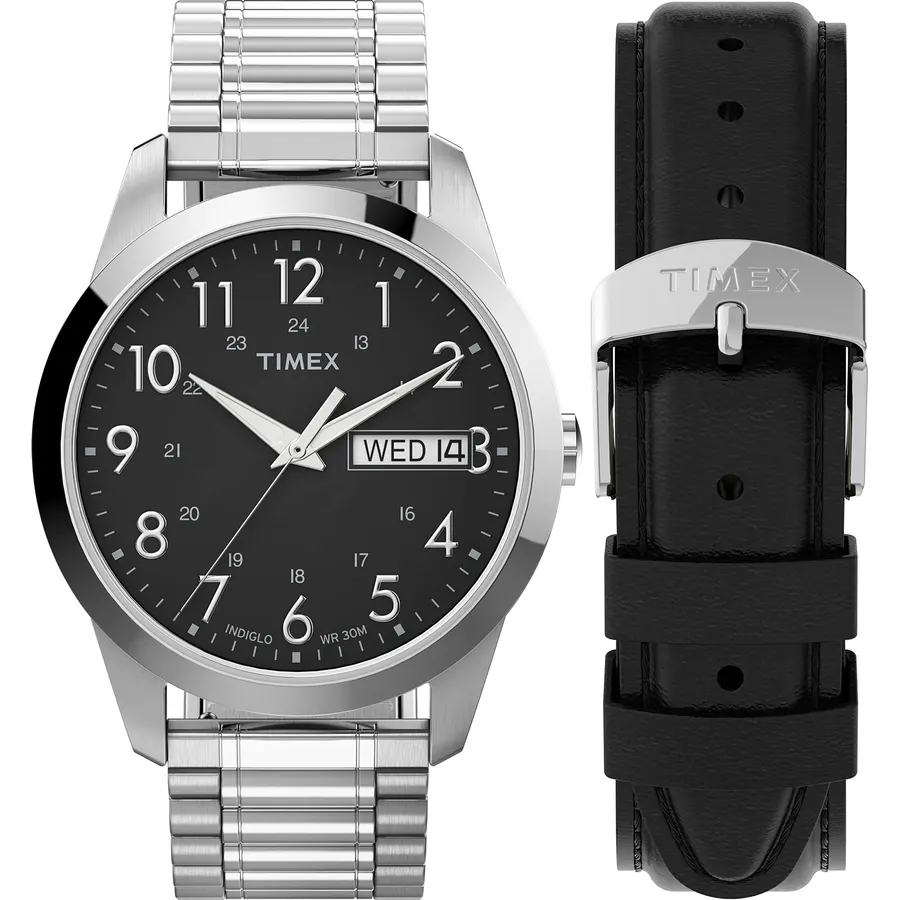 Timex Men's South Street Sport 36mm Watch Box Set