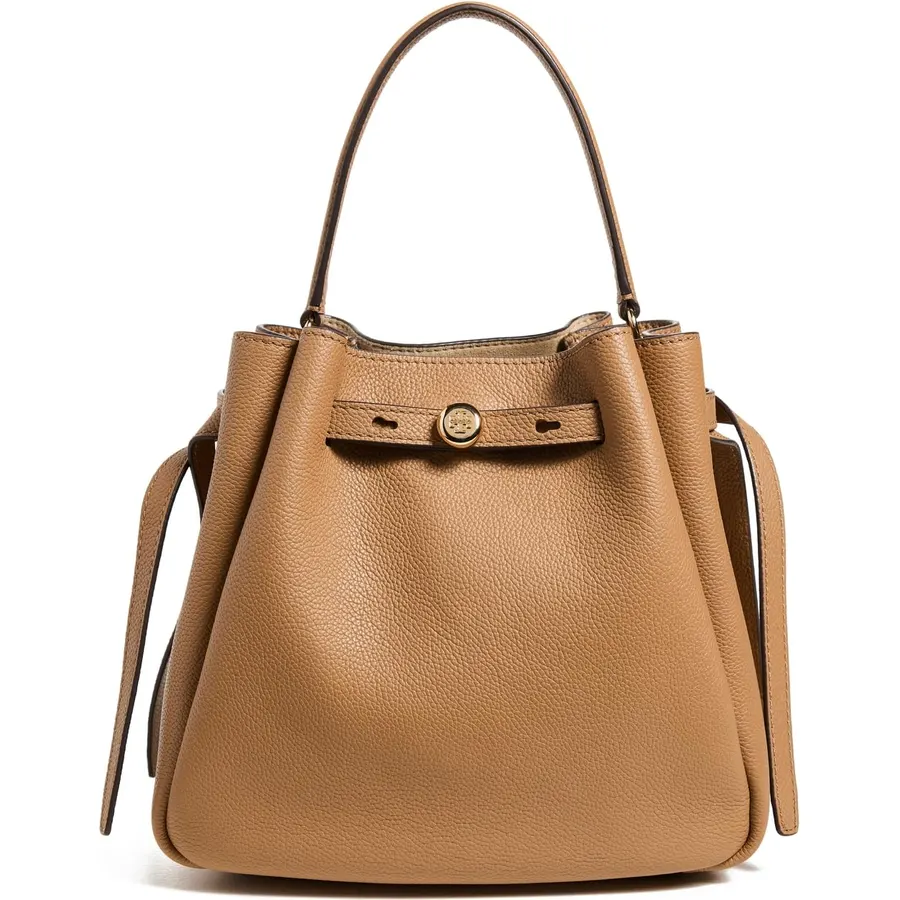 Tory Burch Women's Romy Embossed Snake Bucket Bag