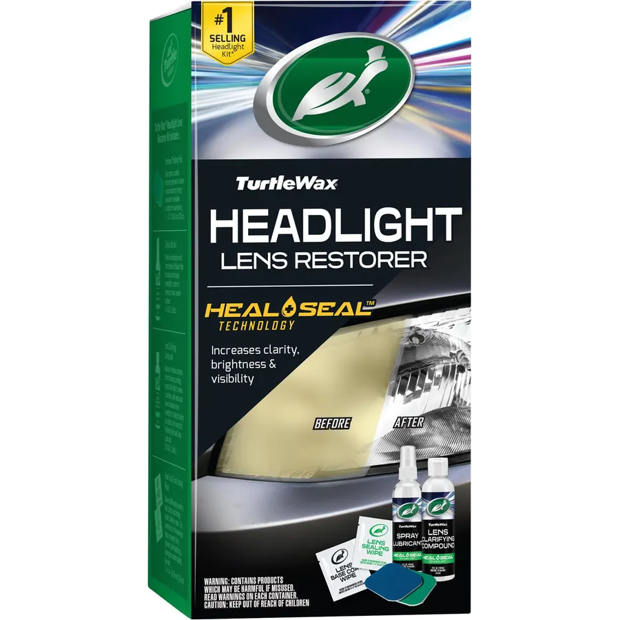 Turtle Wax Headlight Restoration Kit for Cars, Trucks & SUVs