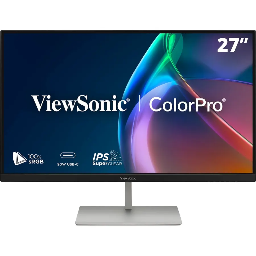 ViewSonic VP2766-2K 27 Inch ColorPro 2K QHD IPS Monitor 90W USB-C 120Hz