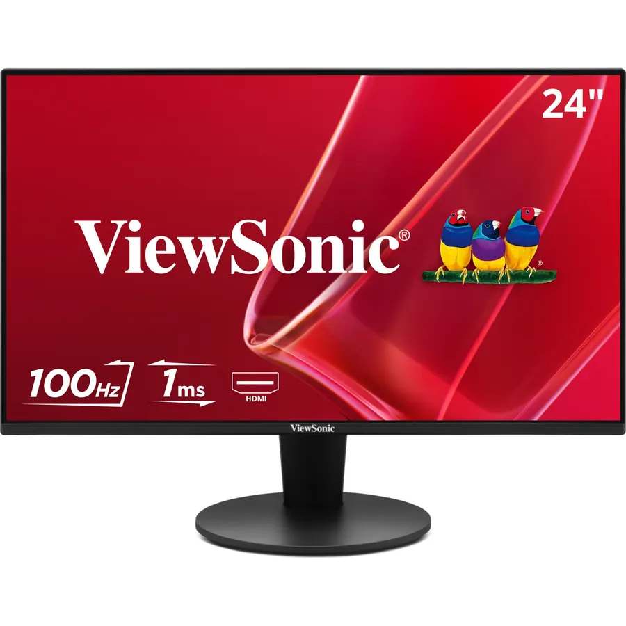ViewSonic VS2447M 24 Inch 1080p Computer Monitor, 100Hz LED Display