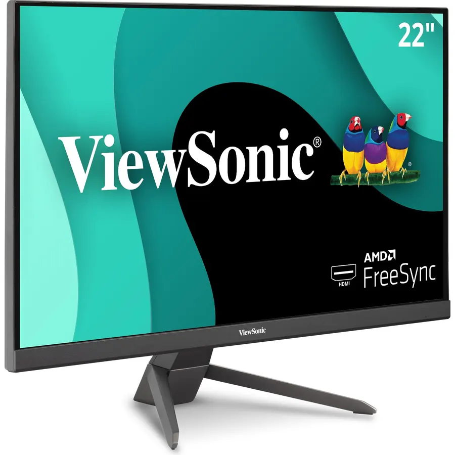 ViewSonic VX2267-MHD 22 Inch 1080p Monitor, 100Hz Refresh Rate with FreeSync for Ultimate Home Entertainment, Eye Care Technology, Ultra-Thin Bezels, HDMI, and DisplayPort Inputs