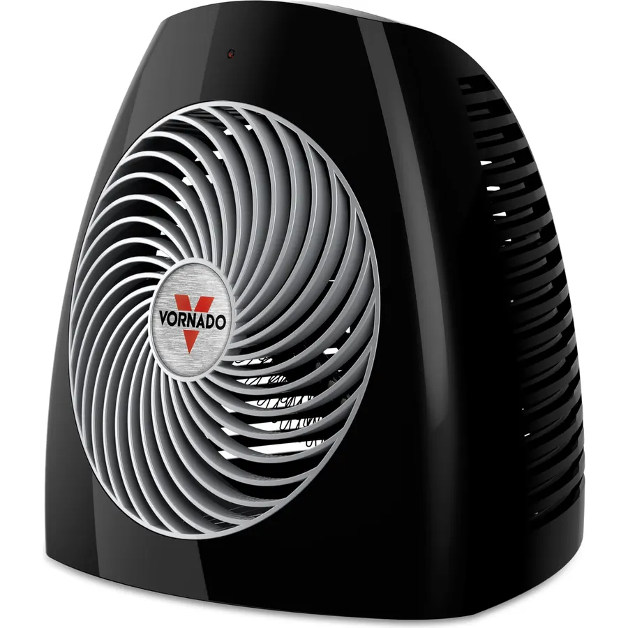 Vornado MVH Space Heater (2026), Black, 3 Heat Settings, Auto Shut-Off